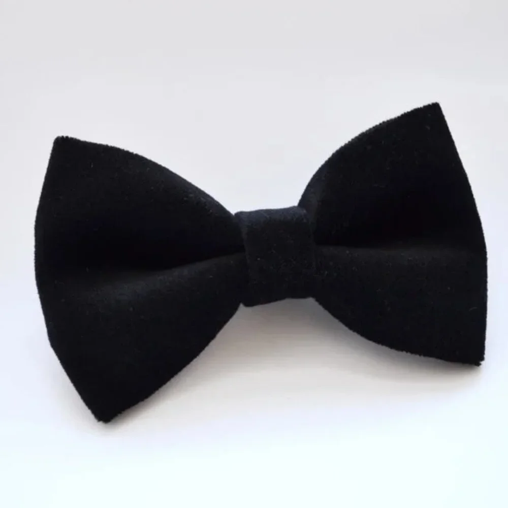Black Velvet Child Size Bow Tie